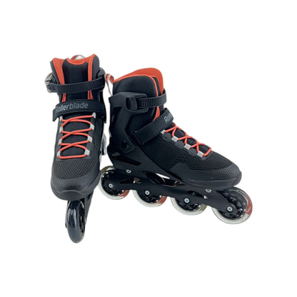 Rollerblade Damen Sirio 84 Inlineskates Inliner 42 EU Softboot Black/Coral | Neu