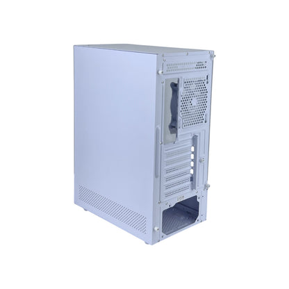 MARS GAMING MC-XO Gaming Midi Tower PC Gehäuse ATX Rahmenlos Glas 12cm FRGB | Neu