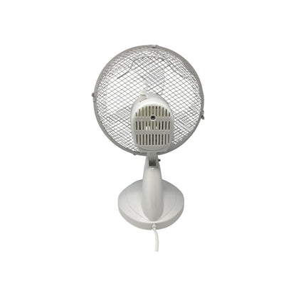 ECG FT 23a Tischventilator Ventilator Lüfter 23 cm 30 Watt 240 Volt Drehbar Weiß | Retourware