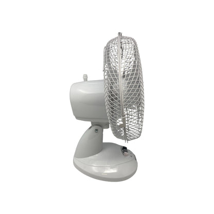 ECG FT 23a Tischventilator Ventilator Lüfter 23 cm 30 Watt 240 Volt Drehbar Weiß | Retourware