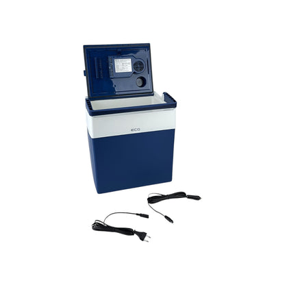 ECG AC 3032 HC Dual Mobile Kühlbox Auto Tragbare Thermobox 28 Liter Navy | Retourware