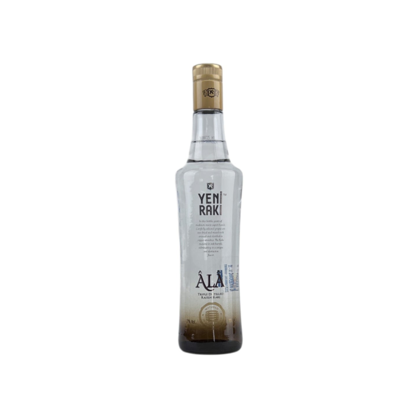 Yeni Raki Ala Anisschnaps 3-Fach destilliert 1x 0,7 l Flasche 47% vol. Alkohol | Neu