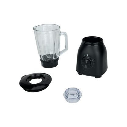 Princess Standmixer Black Steel 4 Stufen Impuls-Funktion 6 Klingen 1000W 1.5L | Retourware