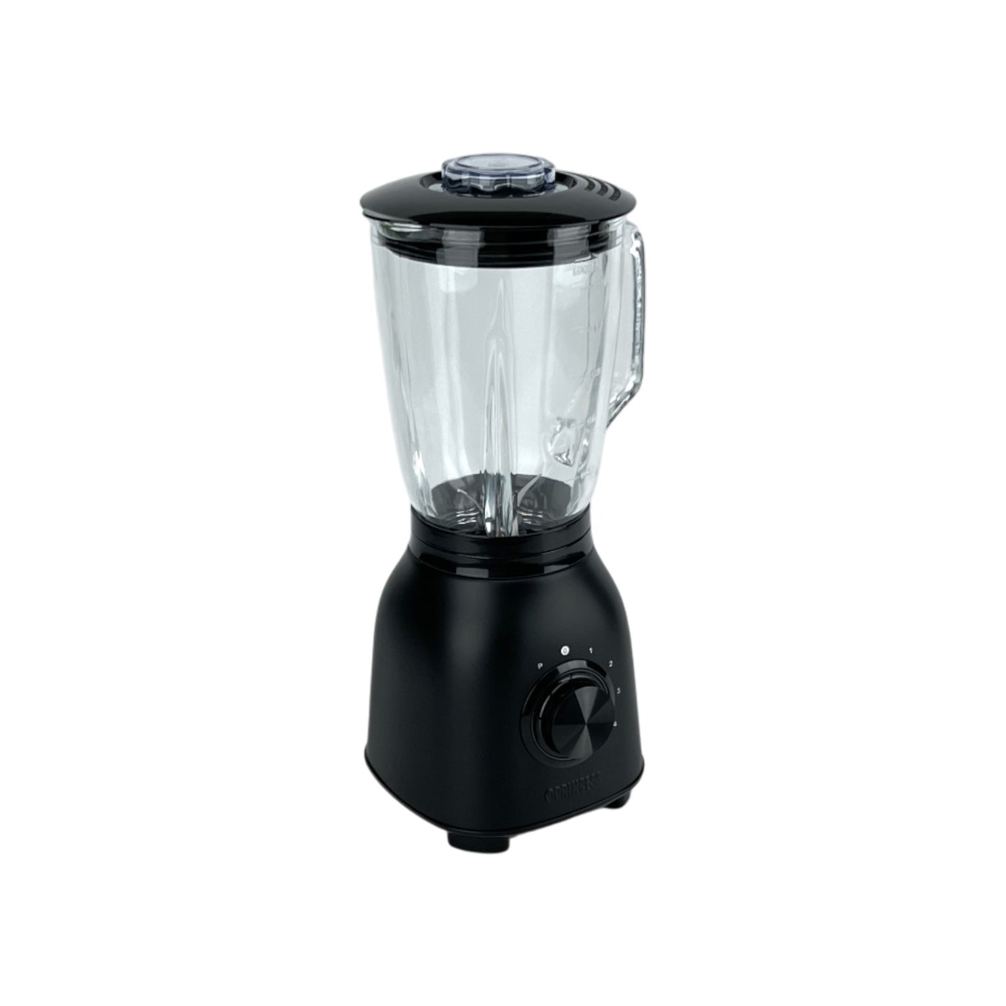 Princess Standmixer Black Steel 4 Stufen Impuls-Funktion 6 Klingen 1000W 1.5L | Retourware