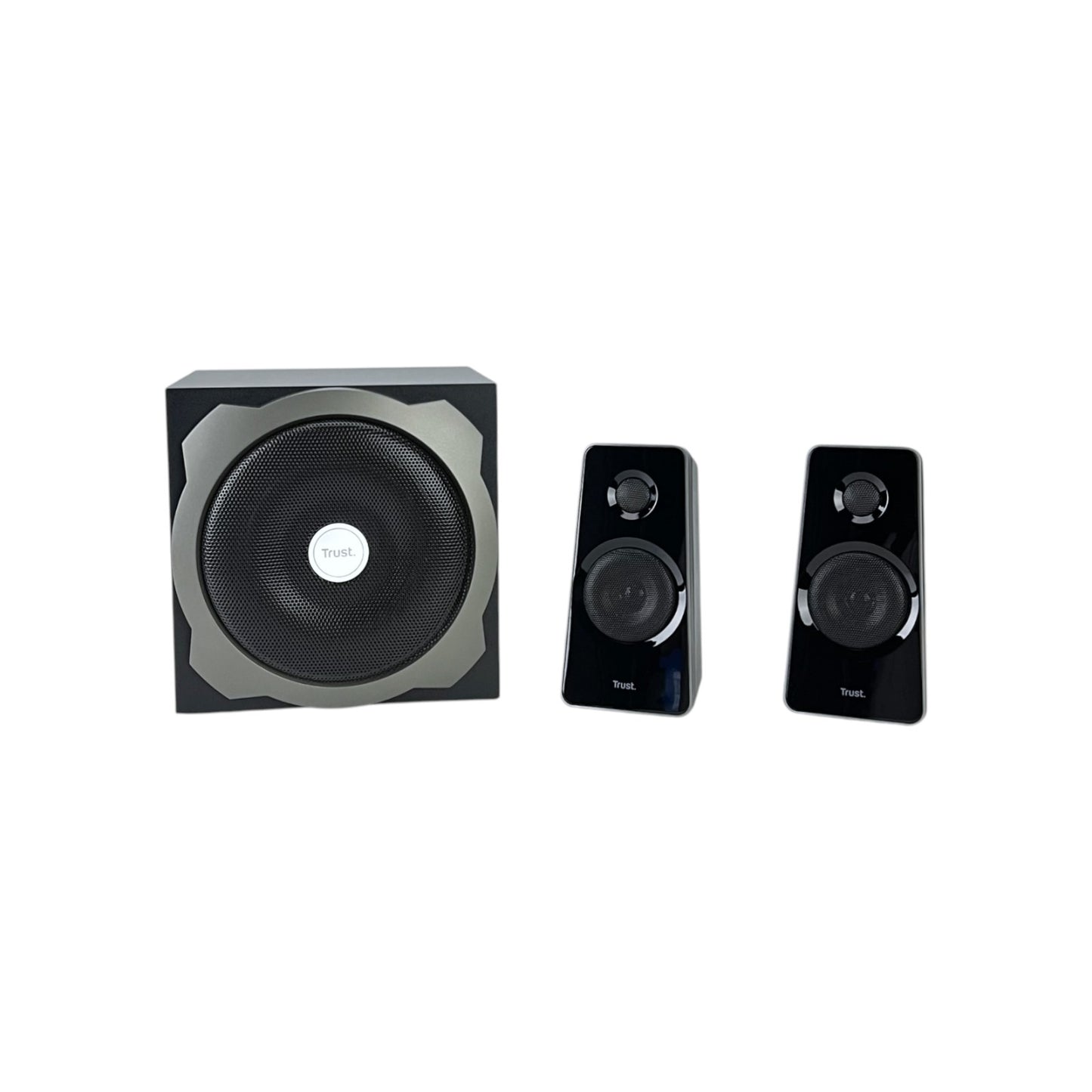 Trust Tytan Lautsprecherset 60W RMS Subwoofer Kompaktlautsprecher Schwarz | Retourware