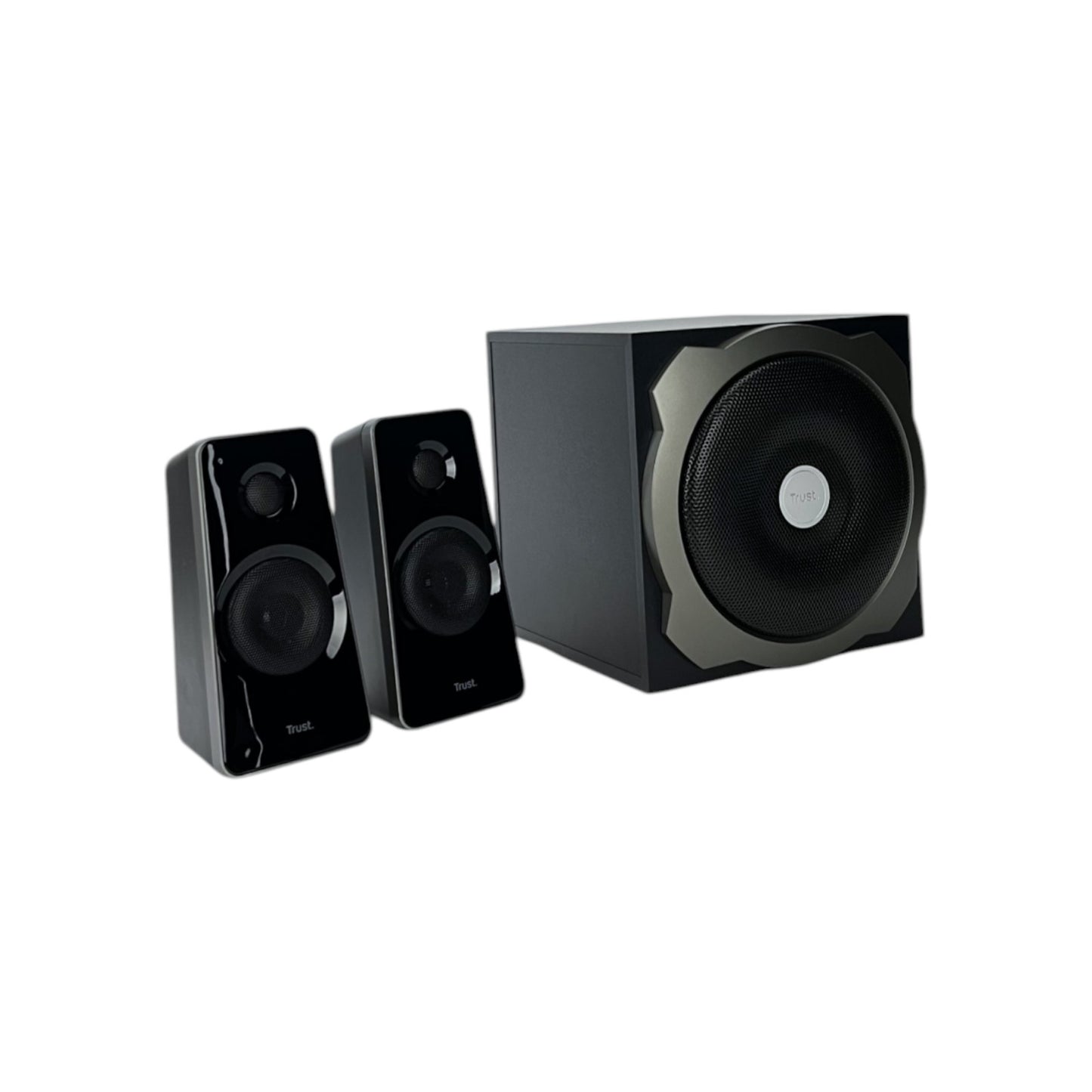 Trust Tytan Lautsprecherset 60W RMS Subwoofer Kompaktlautsprecher Schwarz | Retourware
