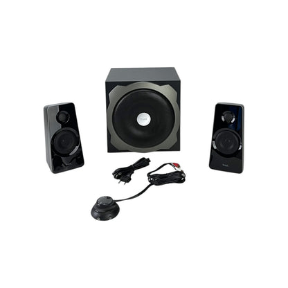 Trust Tytan Lautsprecherset 60W RMS Subwoofer Kompaktlautsprecher Schwarz | Retourware