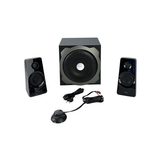Trust Tytan Lautsprecherset 60W RMS Subwoofer Kompaktlautsprecher Schwarz | Retourware