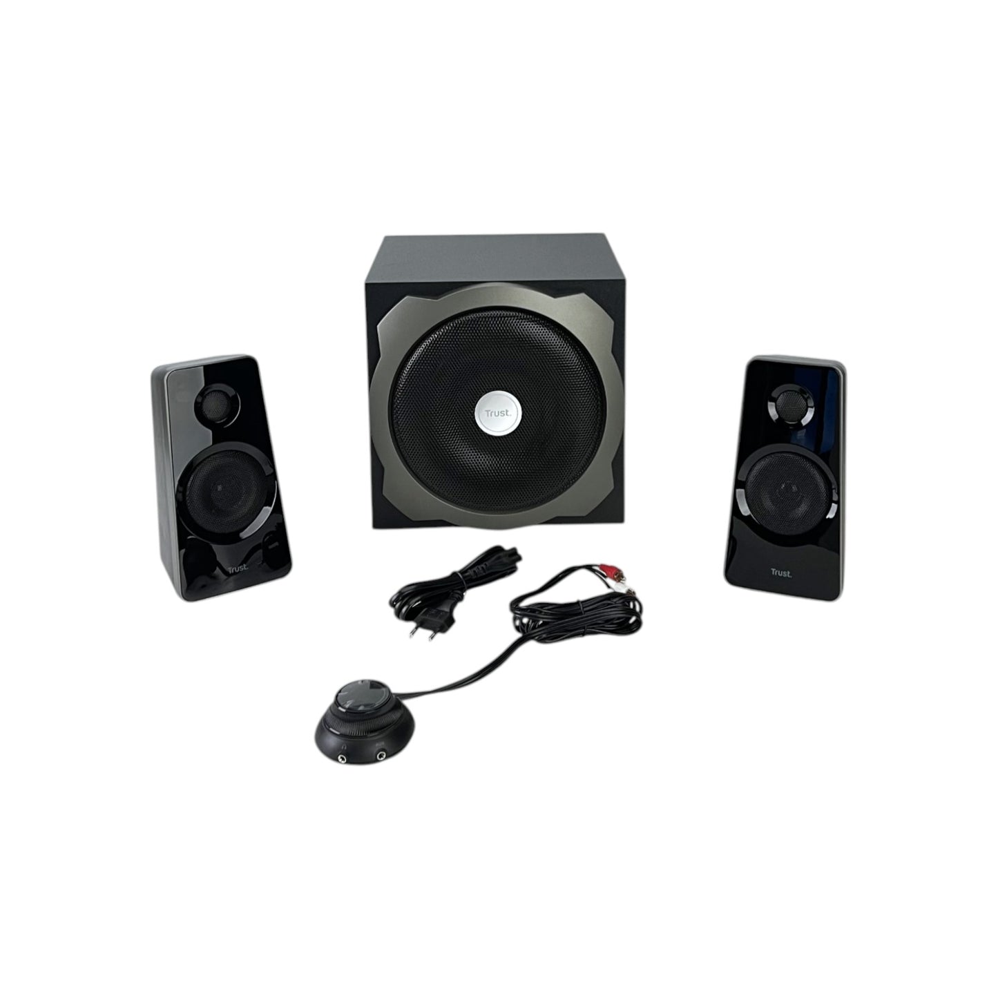 Trust Tytan Lautsprecherset 60W RMS Subwoofer Kompaktlautsprecher Schwarz | Retourware