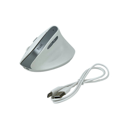 Trust Bayo II Ergonomische Maus 2.4GHz Funk 6 Tasten 2400 DPI Weiß | Neu
