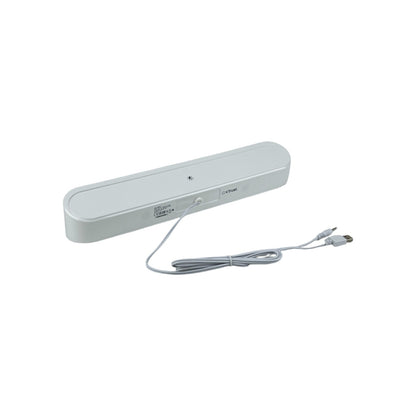 Trust Gaming GXTrust 1619W Rhox PC RGB LED Soundbar 12W USB 3.5mm AUX Weiß | Neu