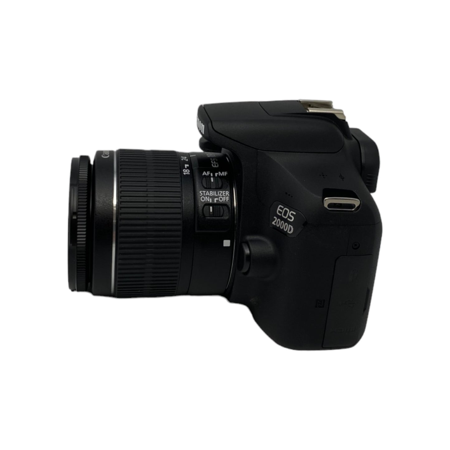 Canon EOS 2000D Spiegelreflexkamera Objektiv EF-S 18-55 mm Value-Up Kit Schwarz | Retourware