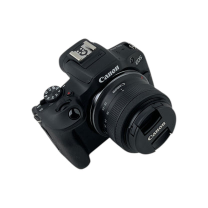 Canon EOS R100 + RF-S 18-45mm F4.5-6.3 is STM Spiegellose Digitalkamera 24.1 MP | Retourware