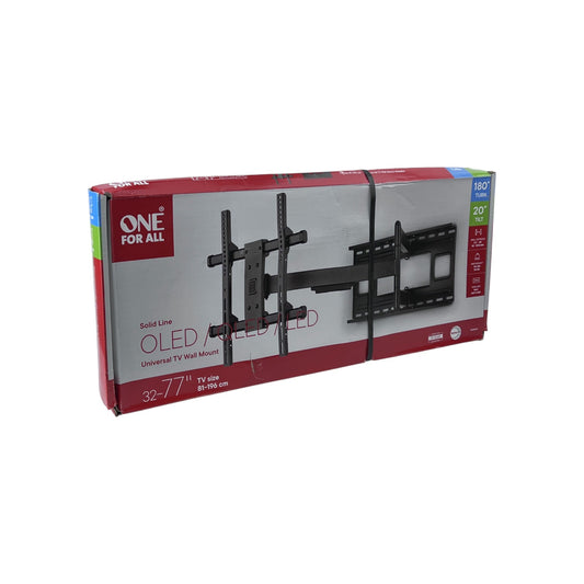 One For All WM4453 voll bewegliche TV-Wandhalterung 32-77 Zoll (81.2 - 195.5 cm) | Retourware
