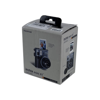 Fujifilm Instax Mini 41 Sofortbild Kamera Analog f/12.7 60mm Selfiespiegel Black | Neu