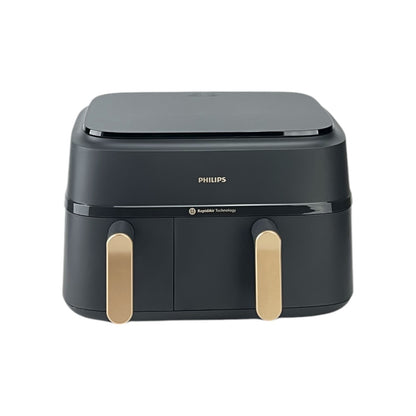 Philips 3000 Series Doppel-Heißluftfritteuse 9L 2750W Timer App-Steuerung Grau | Retourware