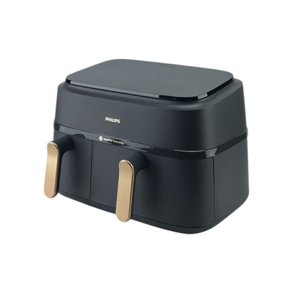 Philips 3000 Series Doppel-Heißluftfritteuse 9L 2750W Timer App-Steuerung Grau | Retourware