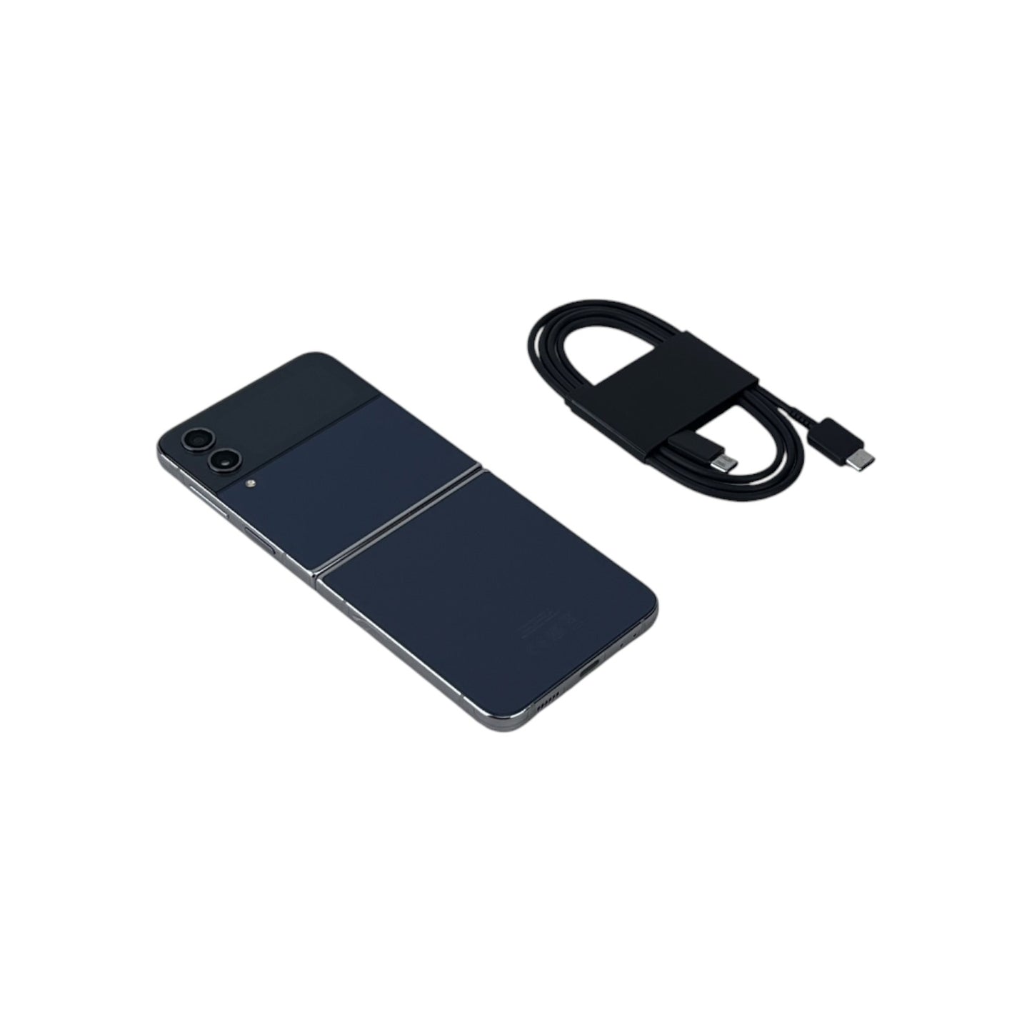 Samsung Galaxy Z Flip4 Bespoke Edition Smartphone 6.7 Zoll (17cm) 8GB 256GB Navy | Retourware