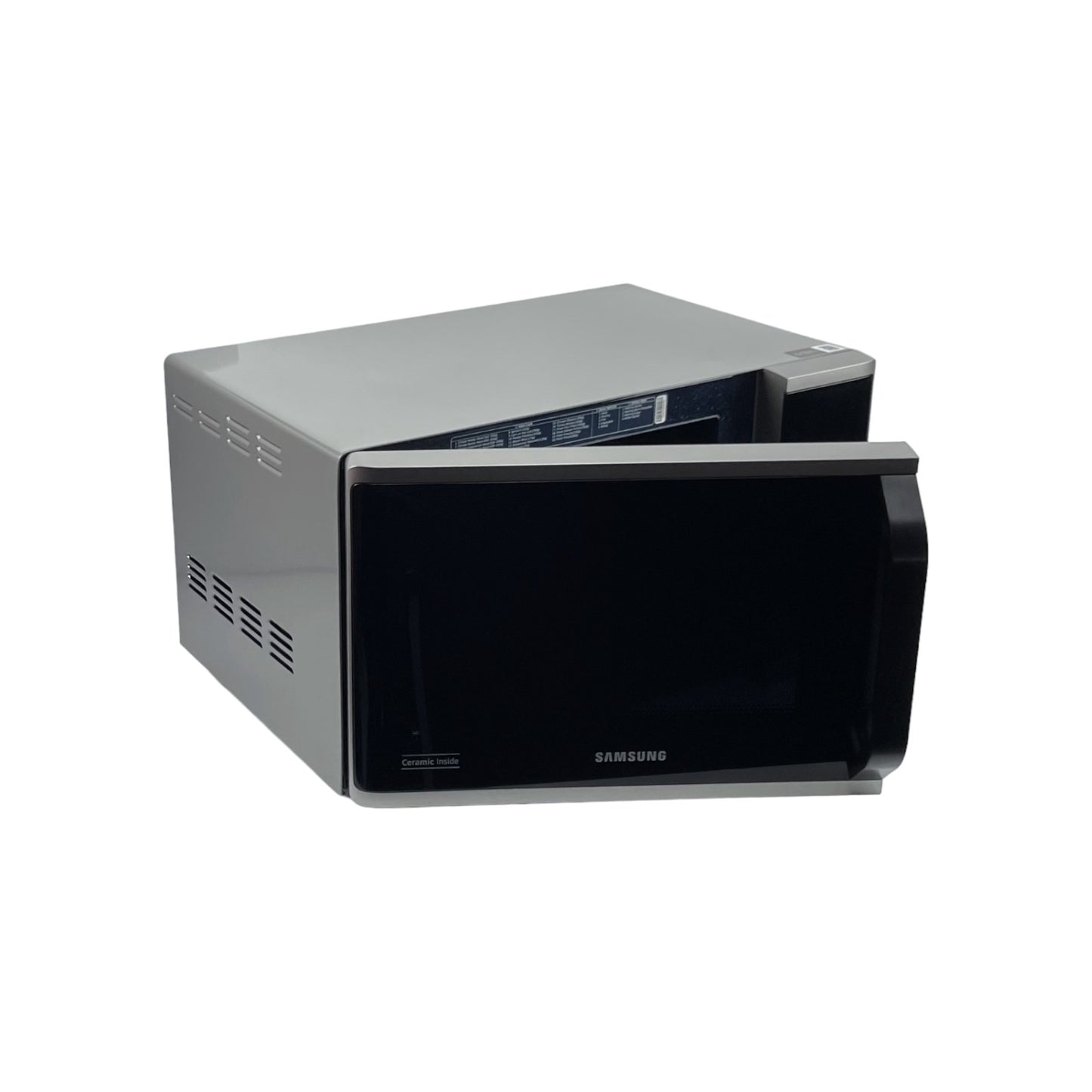 Samsung MS23B3515AS/EN Mikrowelle 23 Liter 800 Watt 6 Leistungsstufen Silber | Retourware