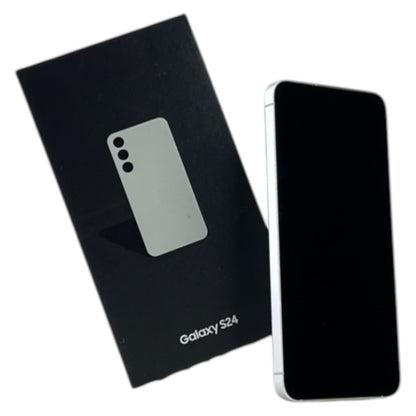 Samsung Galaxy S24 AI Smartphone 6.2 Zoll (15.7 cm) 50MP 8GB 256GB Marble Gray | Retourware