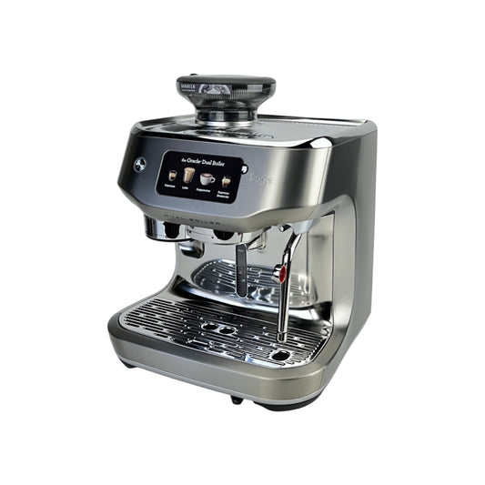 Sage SES995BTR The Oracle Dual Boiler Siebträger Kaffeemaschine 16 Programme | Retourware