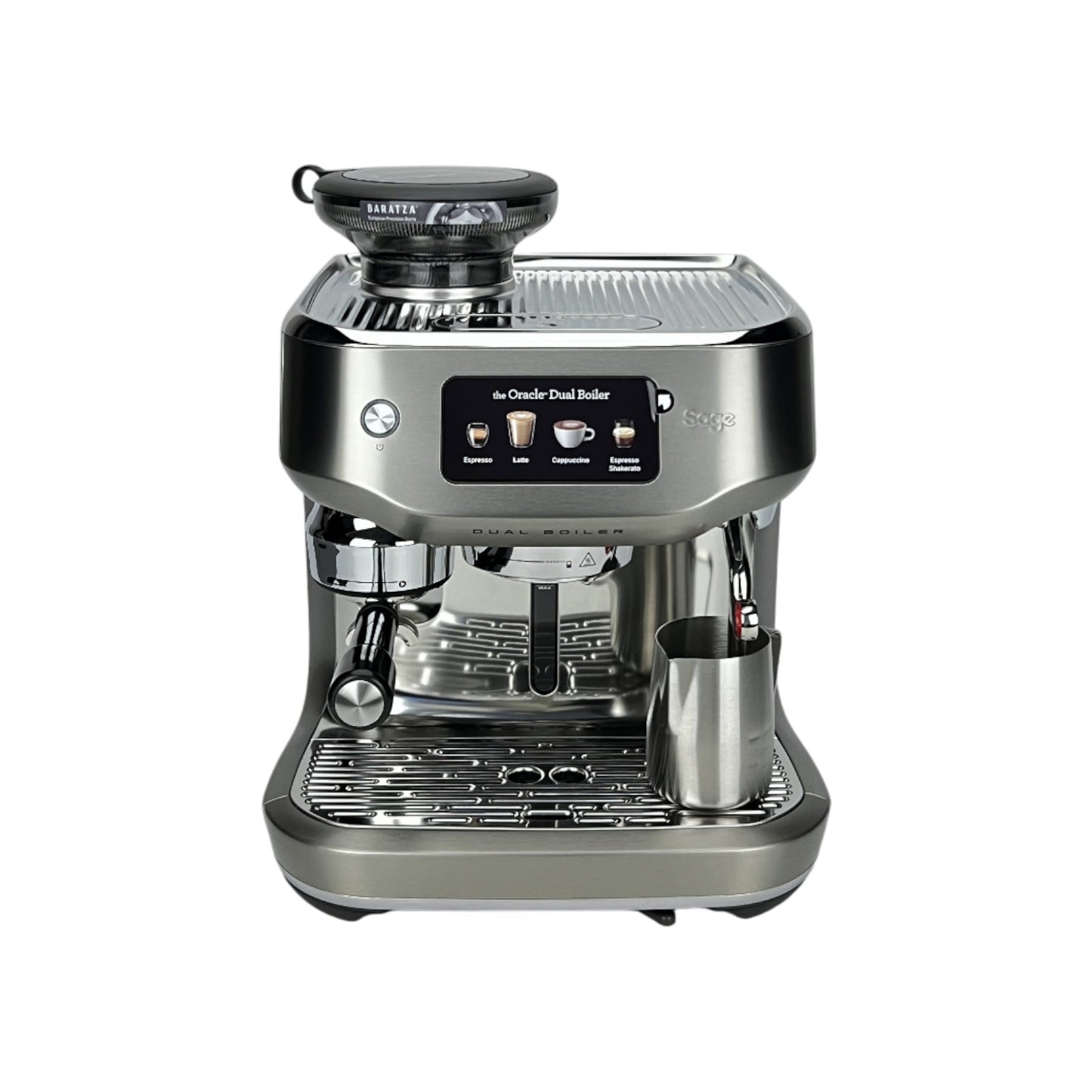 Sage SES995BTR The Oracle Dual Boiler Siebträger Kaffeemaschine 16 Programme | Retourware