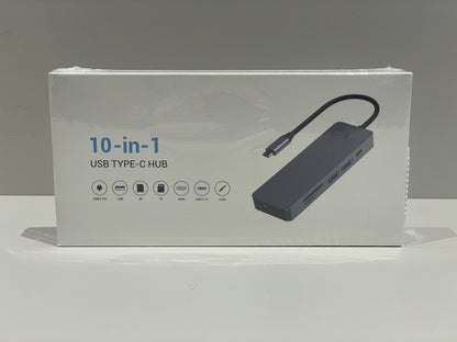 HOPDAY 10 in 1 USB-C Hub Adapter für MacBook Pro/Air & iPad