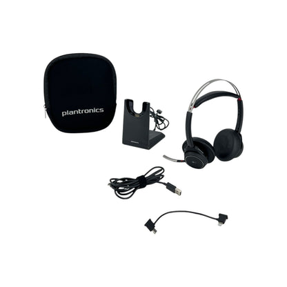 Plantronics Voyager Focus UC B825-M Headset Ladestation Bluetooth 4.1 Schwarz | Neu