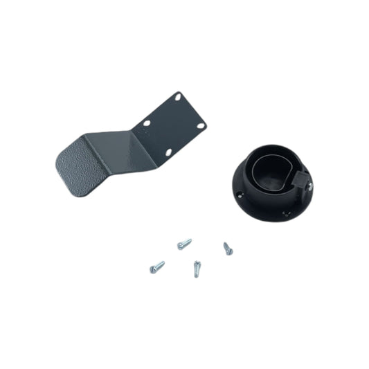Wandhalterung Wallbox Kabel & Typ-2-Stecker Grau Schwarz | Retourware