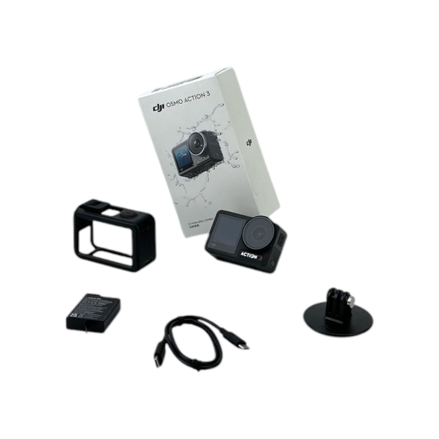 DJI Osmo Action 3 Standard Combo Action Cam 4K HDR 10-Bit HorizonSteady Kamera | Retourware