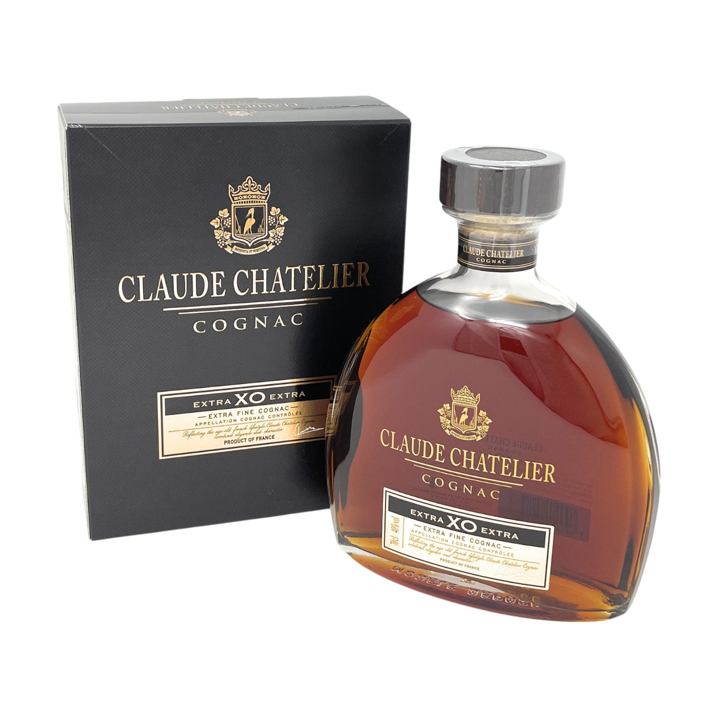 Claude Chatelier XO Extra Old Cognac 1 x 0,7l Alkohol 40% vol. | Neu