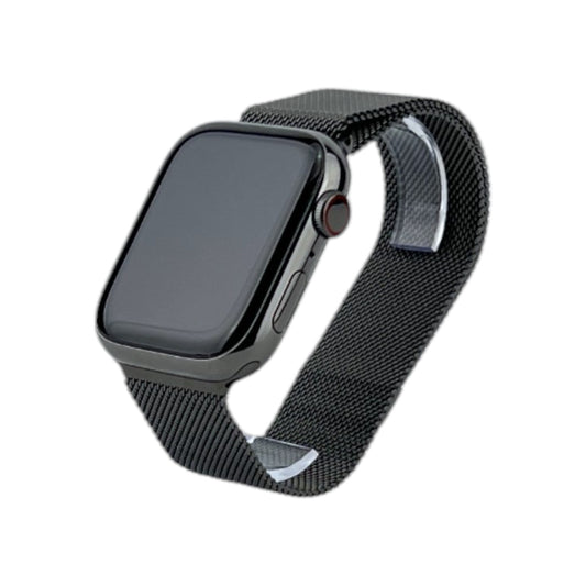 Apple Watch 8 Cellular Edelstahl Graphit 45 mm Milanaise Graphit | Retourware