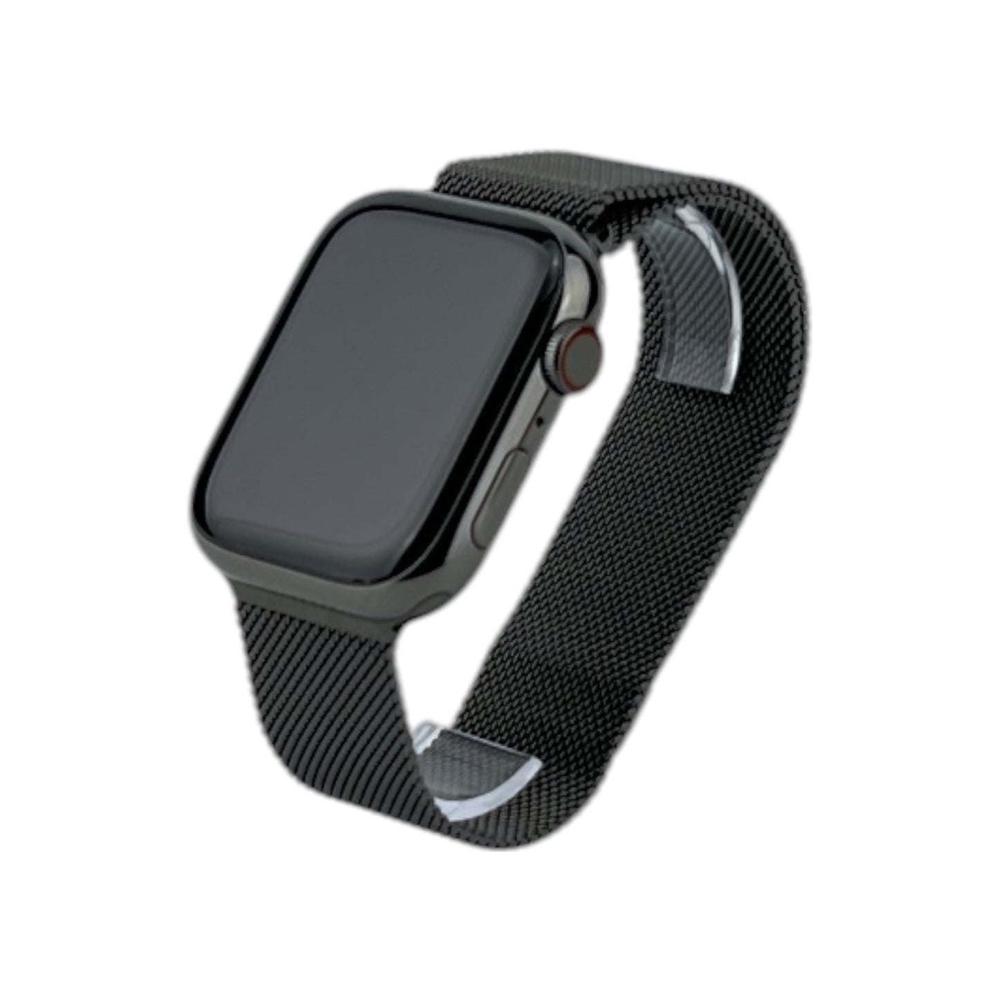 Apple Watch 8 Cellular Edelstahl Graphit 45 mm Milanaise Graphit | Retourware