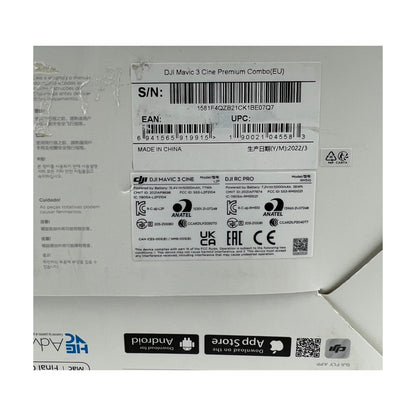 DJI Mavic 3 Cine Premium Combo RTF Drohnen Set faltbar Foto Video Profi Drohne | Retourware