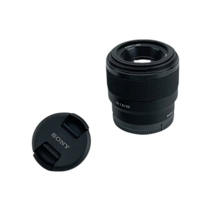 Sony SEL-50F18F Standard Objektiv 50 mm f/1.8 Vollformat Sony E-Mount schwarz | Neu