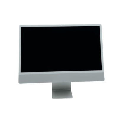 Apple iMac 24 Zoll (60,96 cm) AIO 2021 M1 8GB 256GB Silber QWERTY it | Retourware