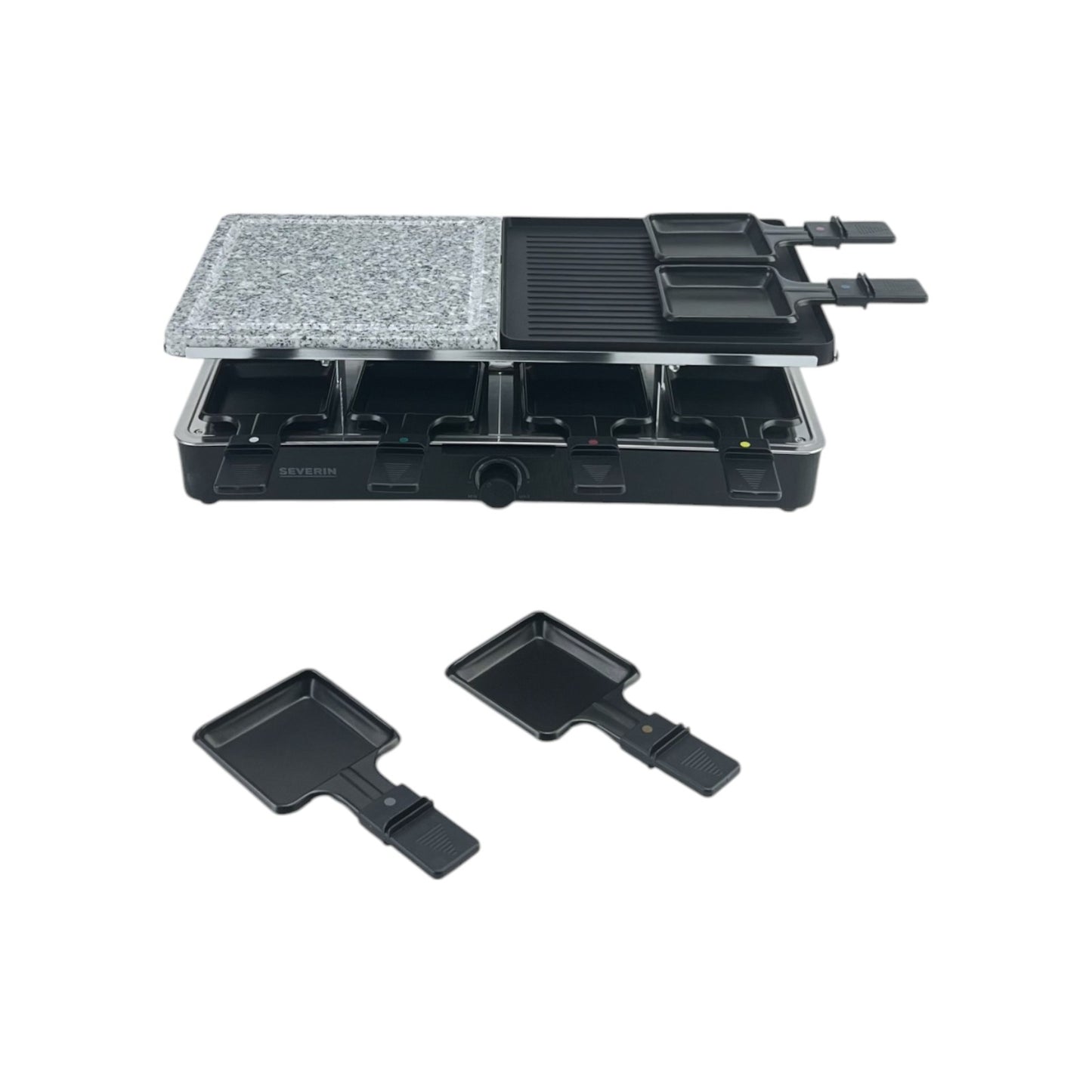 Severin RG2376 Raclette 8 Personen/Pfännchen 1300W Stufenlose Temperaturregelung | Retourware
