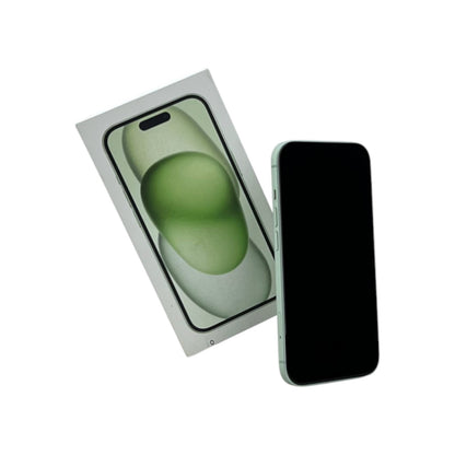 Apple iPhone 15 Smartphone 6,1 Zoll (15,49 cm) 256 GB Grün | Retourware
