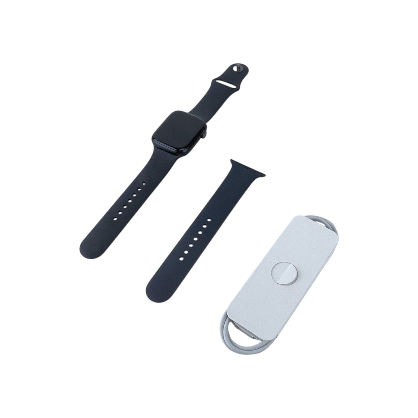 Apple Watch 7 Cellular Aluminium Blau 45 mm Sportarmband Abyssblau | Retourware