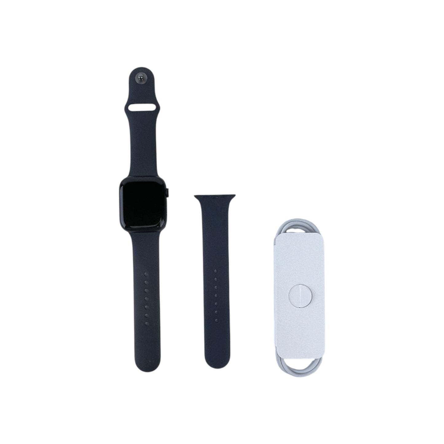 Apple Watch 7 Cellular Aluminium Blau 45 mm Sportarmband Abyssblau | Retourware