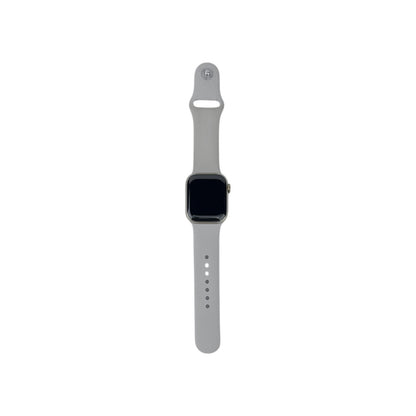 Apple Watch 8 Cellular Edelstahl Gold 41 mm Milanaise Gold | Retourware
