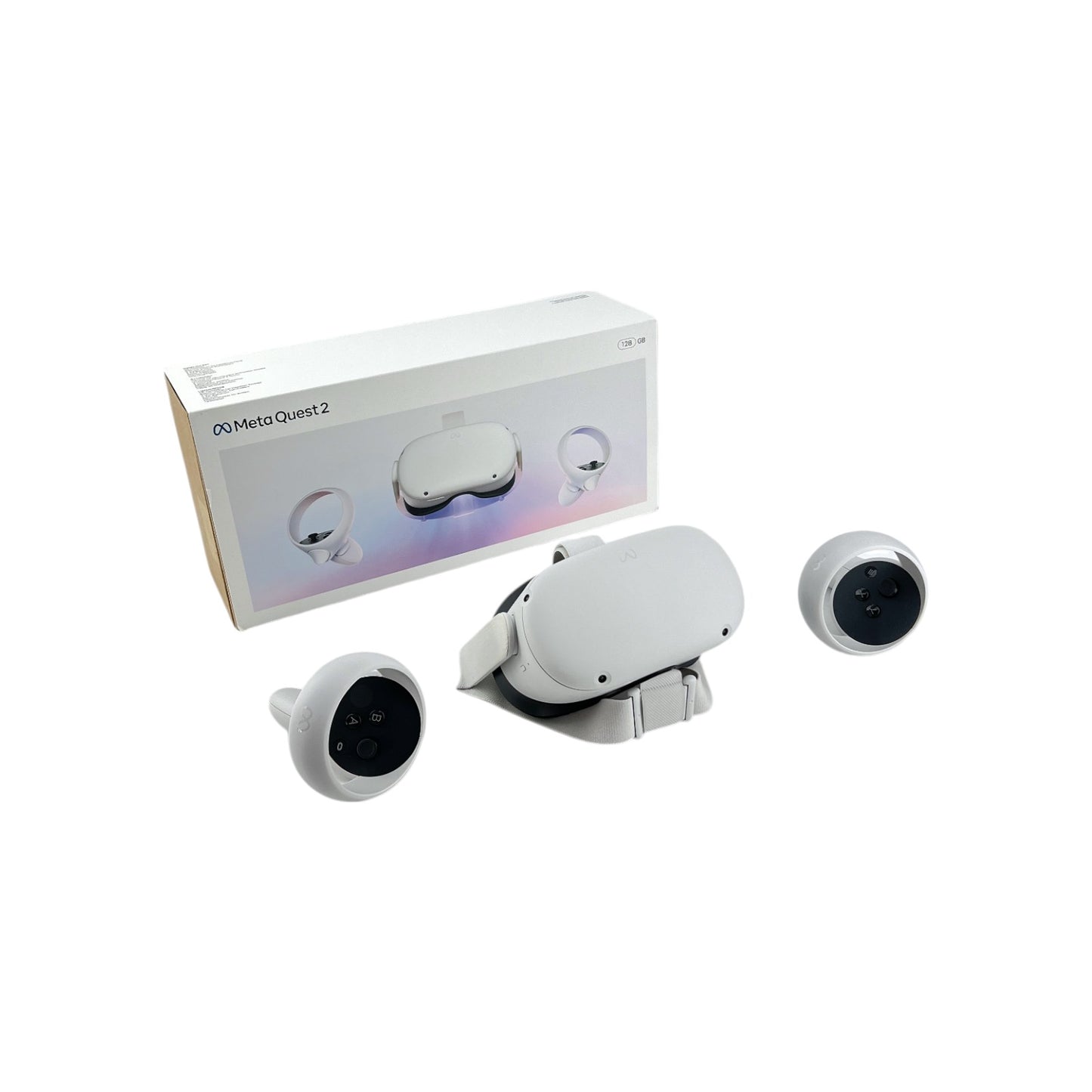 Meta Oculus Quest 2 VR-Brille 128 GB Eigenständiges VR Headset Standalone Weiß | Retourware