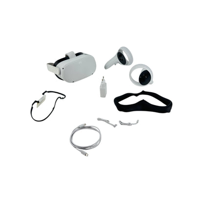 Meta Oculus Quest 2 VR-Brille 128 GB Eigenständiges VR Headset Standalone Weiß | Retourware