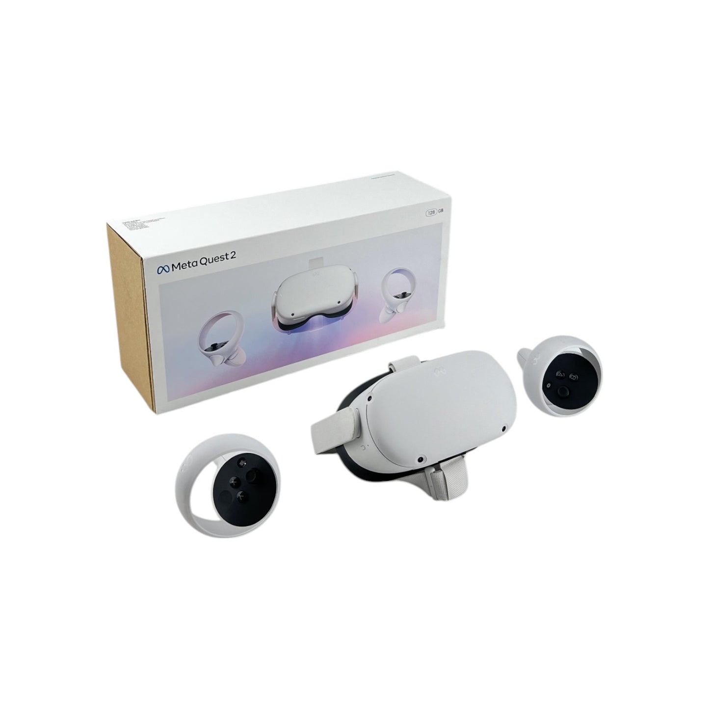 Meta Oculus Quest 2 VR-Brille 128 GB Eigenständiges VR Headset Standalone Weiß | Retourware