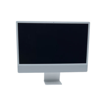 Apple iMac 24 Zoll (60,96 cm) AIO 2021 M1 8GB 256GB Silber QWERTY it | Retourware