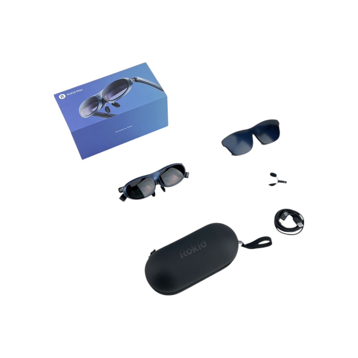 Rokid Max Portable AR Brille FullHD Augmented Reality OLED 120Hz 1080p USB-C | Retourware