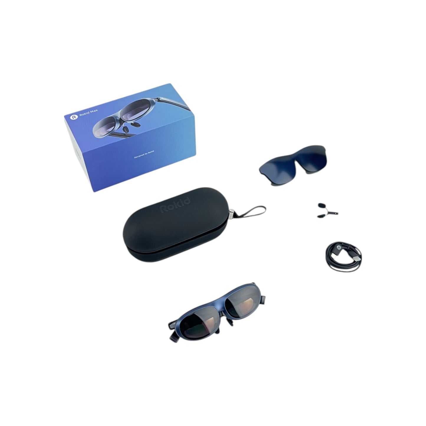Rokid Max Portable AR Brille FullHD Augmented Reality OLED 120Hz 1080p USB-C | Retourware