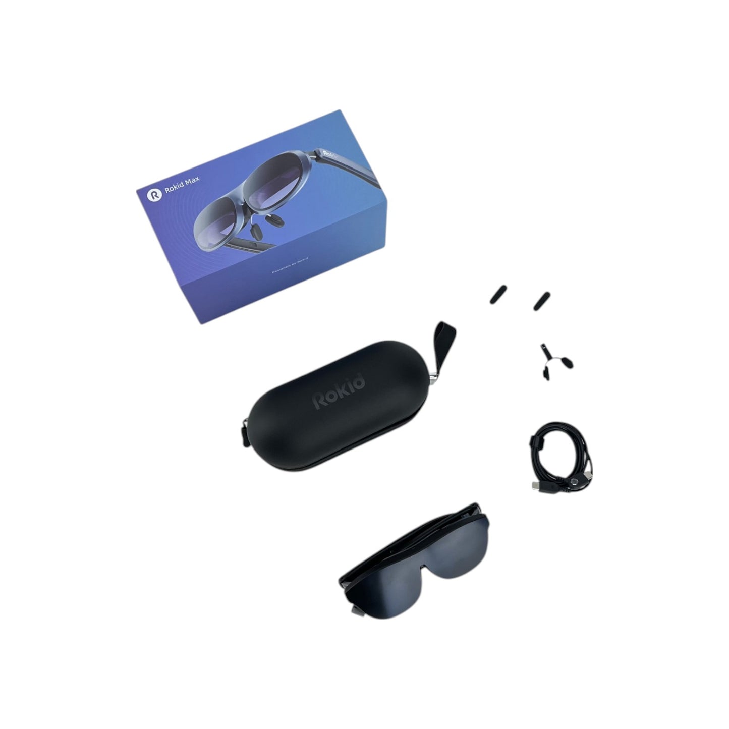 Rokid Max Portable AR Brille FullHD Augmented Reality OLED 120Hz 1080p USB-C | Retourware