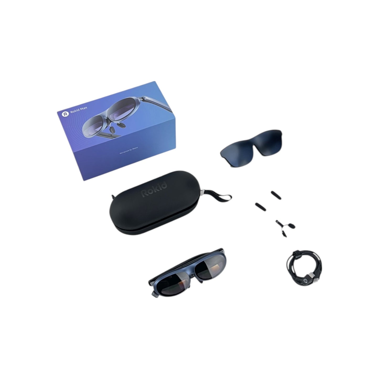 Rokid Max Portable AR Brille FullHD Augmented Reality OLED 120Hz 1080p USB-C | Retourware