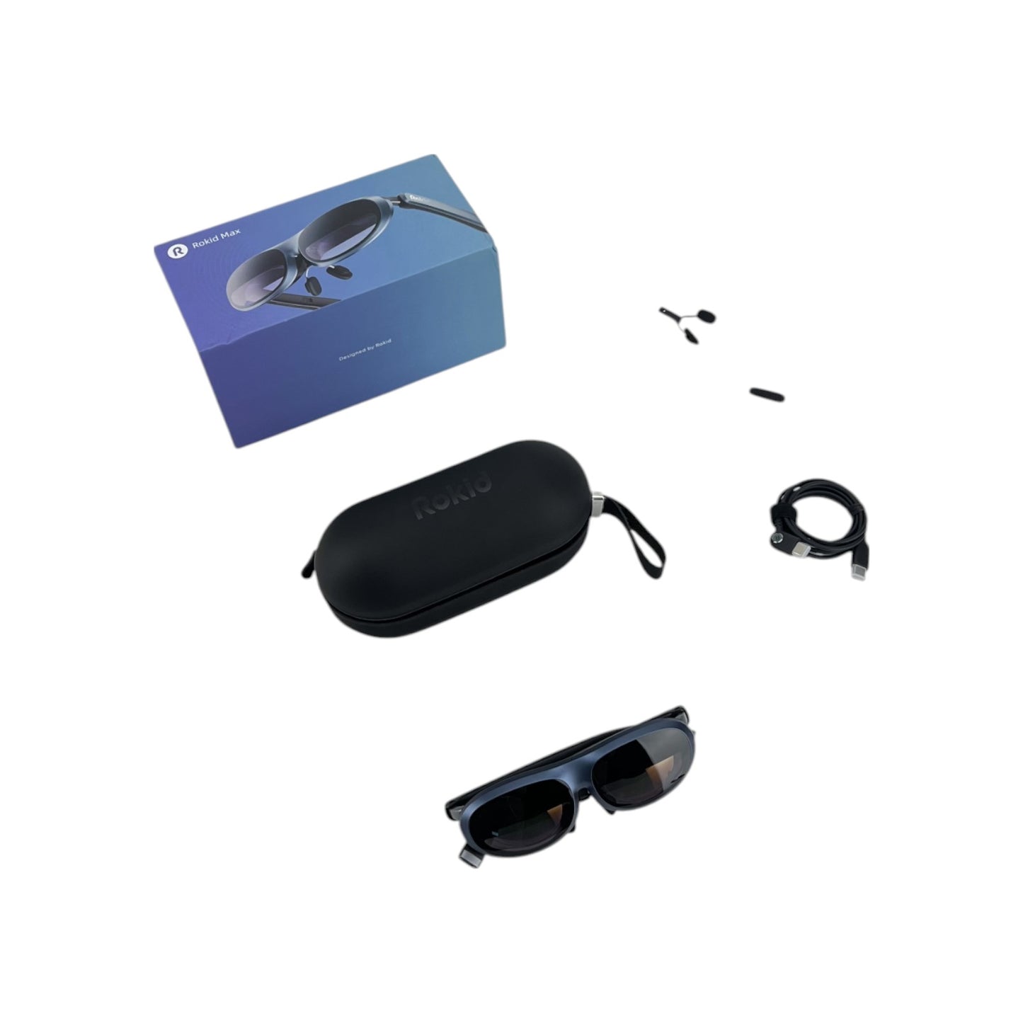 Rokid Max Portable AR Brille FullHD Augmented Reality OLED 120Hz 1080p USB-C | Retourware